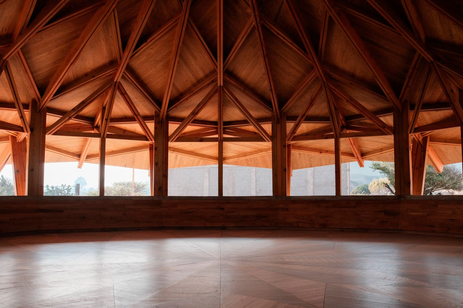 Interior de la Shala