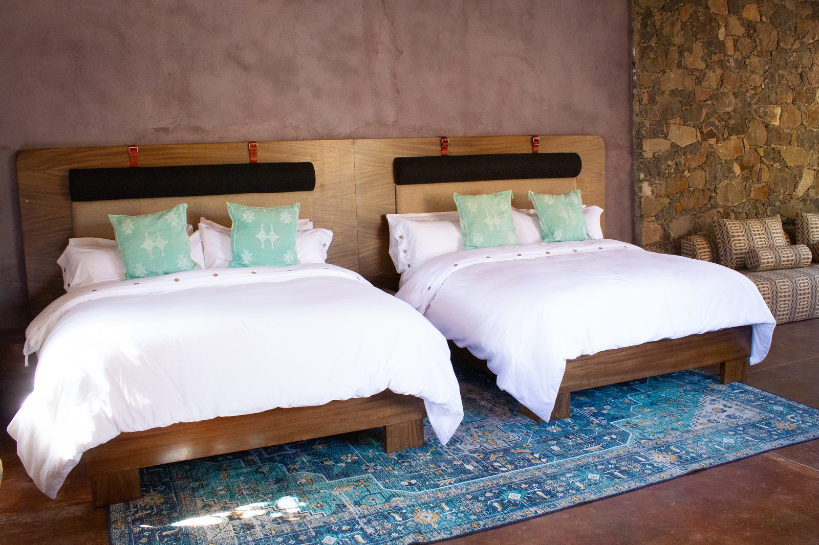 Habitación con dos camas dobles